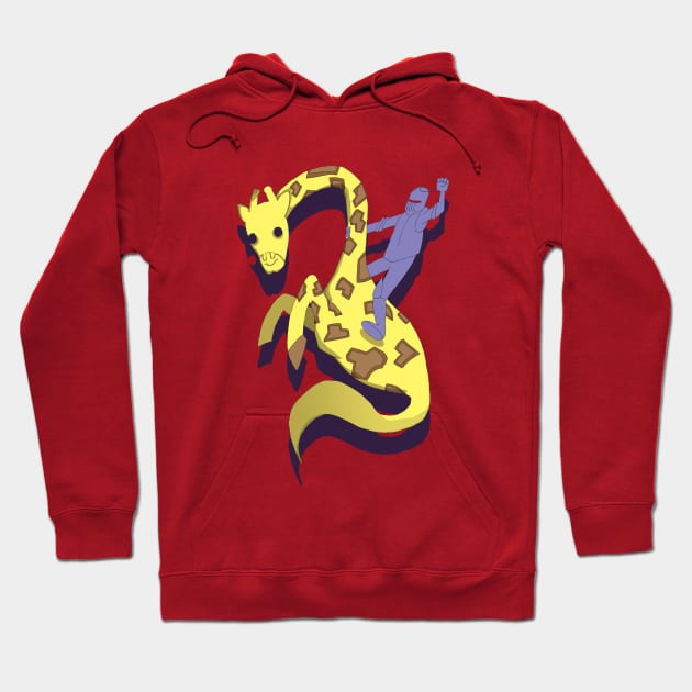 Knight of the Giraffe Ghouls Hoodie by WaykoWorld